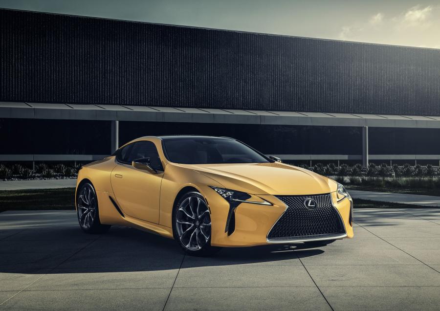  Lexus LC500 Inspiration Series (Flare Yellow) 2019 года  (NA) (фото 1 из 40)